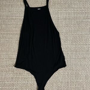 Black Tank Bodysuit Size XL